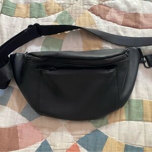 Fawn Design Black Crossbody / Fanny Pack / Sling / Belt Bag